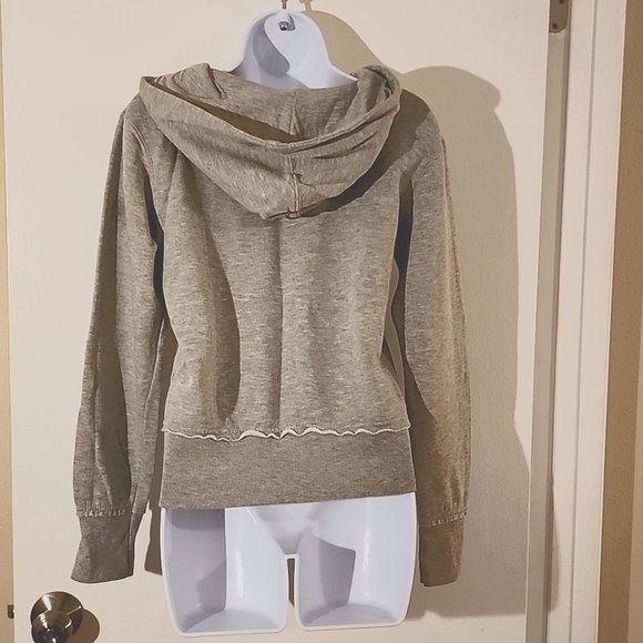 Hot pink skull, hoodie sweatshirt, size small - Picture 3 of 3